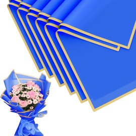 20 Sheets Decoration Wrapping Paper Waterproof Florist Wrapping Paper Use for Gift Wrapping Flowers Arts and Crafts Bouquet Paper Gift Wrapping Paper (Pink)