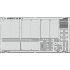 EDU36272 1:35 Eduard PE - Jagdpanther G2 Detail Set (for use with the Dragon kit) MODEL KIT ACCESSORY