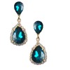 Pendientes de plata de ley estilo Gatsby Flapper de pavo