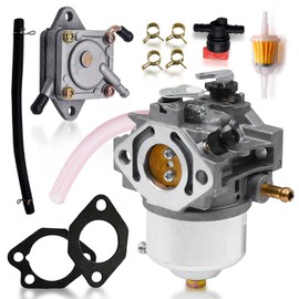 AM122462 Carburetor Compatible with John Deere AM122462 Kawasaki 15003-2437 Carb Fit for John Deere GX70 GX75 GX95 SRX75 SRX95 Kawasaki FC290V 4 Stroke Engines