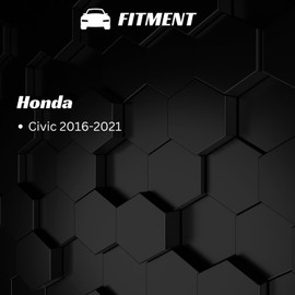 AUTO OCCASION Car Retainer Clips & Plastic Fasteners Kit 725PCS 18 Sizes of Car Body Fastener Box Set Include Grommet and Clip Compatible with Honda Civic 2016-2021