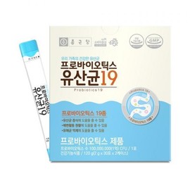 Jongkundang 종근당 프로바이오틱스 유산균19 2g x 60포 프리바이오틱스/신바이오틱스 Jongkundang Probiotics Lactobacillus 19 2g x 60 Sachets Prebiotics/Synbiotics