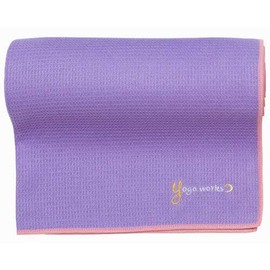 Yogaworks YW-A160-C009 Waffle Yoga Rug, French Lavender