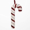 Kurt Adler Small 7 Inch Candy Cane Glitter Foam Ornament