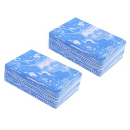 Sosoport High Density Eva Yoga Bricks Camouflage Fitness Blocks 2pcs Lightweight Non-slip for Balance