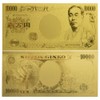Good Luck Money Up Gold Foil 10,000 Yen Bills 777777