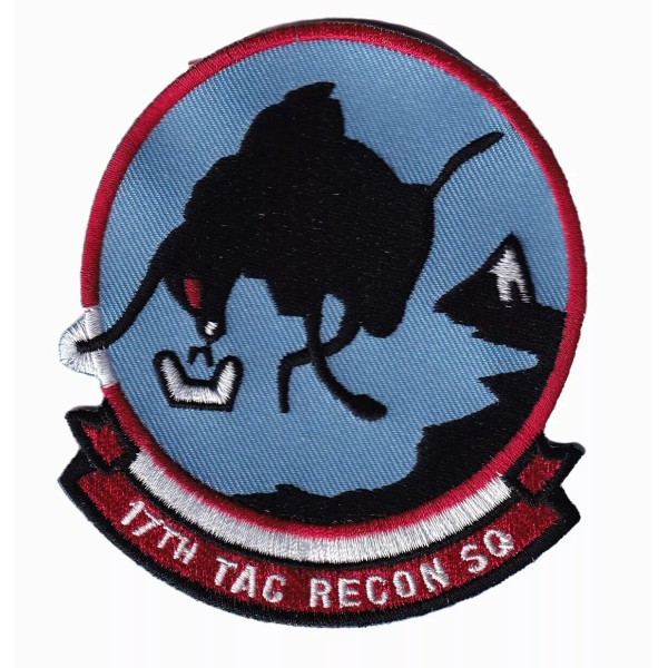 17th Tactical Reconnaissance Squadron Patch - Sew on, 3.5"