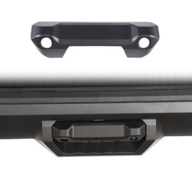 Car Tailgate Handle Cover Trim Compatible with Toyot@ Tundra 2022-2024 Car door Exterior Handle Tailgate Handle Cover Trim Frame decoration Accessories (Two-hole high-end version, Matt black)