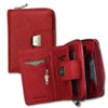 Ladies’ Cowhide Purse/Wallet 5197 - Red - 9x13cm