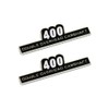 Side Cover Emblem 400 Paste Type Left and Right Set