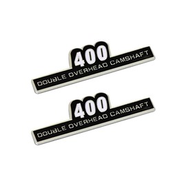 Side Cover Emblem 400 Paste Type Left and Right Set