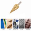 Shallho 1/4 Inch Hexagon Shank 4-22 mm Titanium Coated Spiral