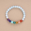 COAI Women's 7 Chakra Gemstone Bracelet, Stone, No information