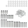 sourcing map 84-Piece Lamp Tube Set Washers M10 Thread Fixings