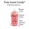 Truly Sweet Candy 10 Plastic Sweet Jars, 5 styles, 2