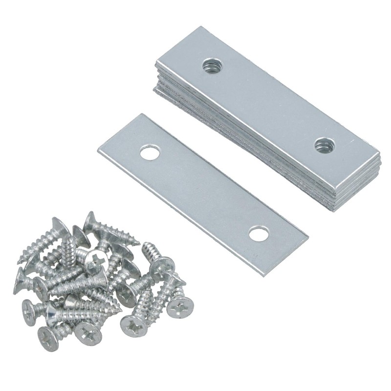 50mm Straight Mending Fixing Plate Angle Bracket L Shape Reinforcing