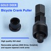 GOLD DEER Bicycle Crank Puller, Bicycle Crank Puller, Crank Removal