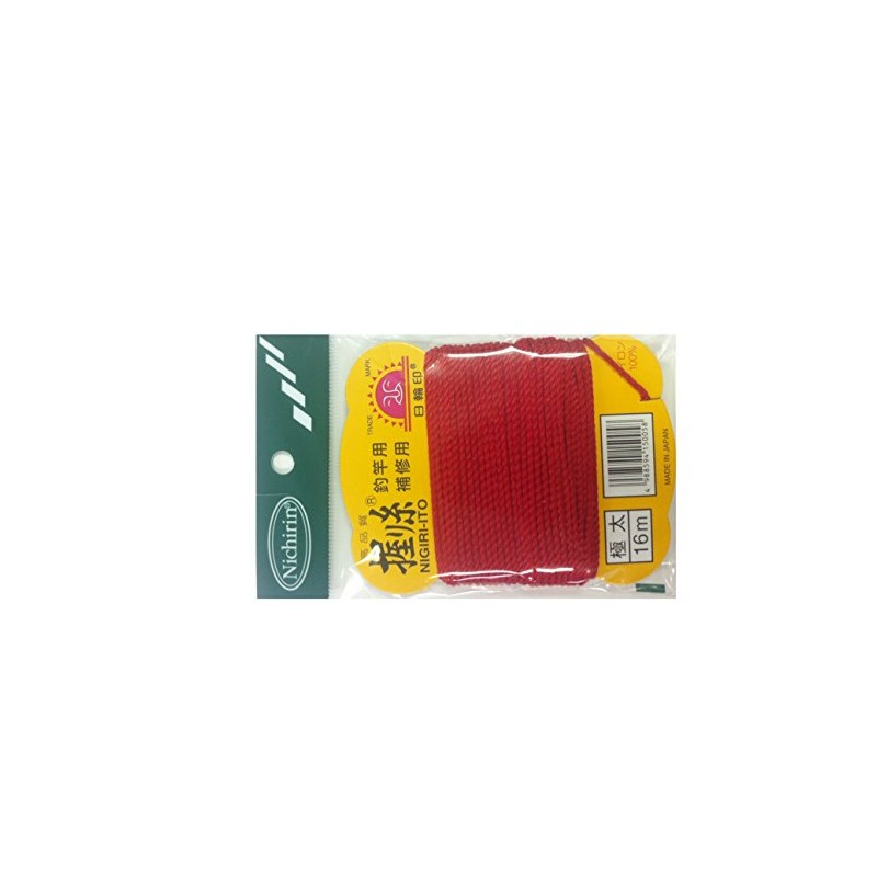 Sun Wheel Grip Thread (Normal Color), Extra Thick, Red
