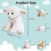 lilizzhoumax Sheep Stuffed Animal Set white lamb Plush Toy 5