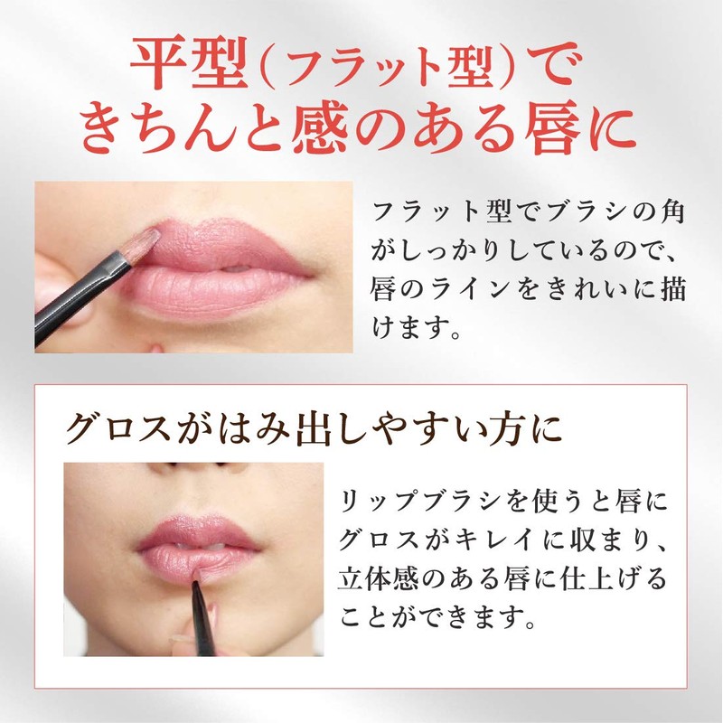 MC Collection Lip Brush Makeup Brush (Professional Specifications, Lipstick, Lip