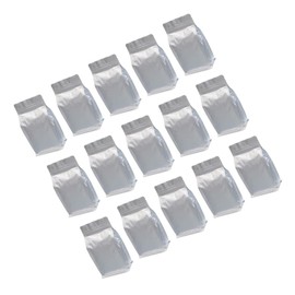 CIYODO 20pcs Self-standing Food Packaging Bag Aluminum Tea Reusable Airtight Sealed Packet Kit