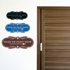 Designer Please Use Front Door Right Arrow Sign - Easy