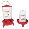 Hen's Choice™ Chicken Feeder and Waterer Set, 6.5 lb Feeder,