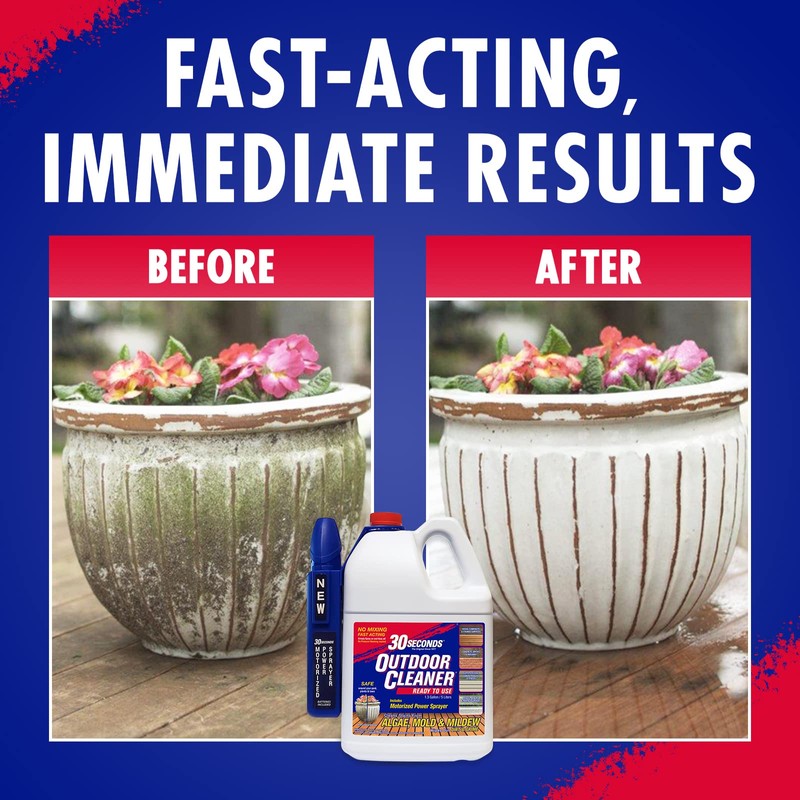 30 SECONDS Mold and Mildew Stain Remover | 1.3 Gallon