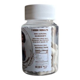 Unbranded ONE WEEK RESULTS BBL POWERFUL 30 MACA & FENUGREEK CAPSULES