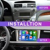 For Toyota Camry 2007-2011 Android12 Apple CarPlay Car Stereo Radio