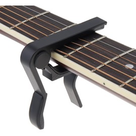 MuzcYM Guitar Capo, Capo for Acoustic Electric Bass Ukulele Guitar, 6-String Acoustic & Electric Guitar Capo for Ukulele, Bass, Mandolin