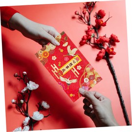Operitacx 2sets Chinese New Year Paper Packets 20 Envelopes Ideal for Festive Occasions 12pcs*2