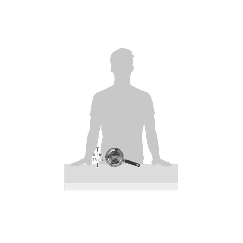 Saucepan 14cm m.Kst.Gr.18/10