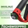 POHIR 5000PSI Pressure Washer Gun 25FT Kink Resistant Hose Kit