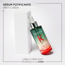 KÉRASTASE Sérum Anti-Casse Fortifiant Suero capilar anticaída para hombre con cabello frágil Con Creatina y Raíz de Jengibre 90ml