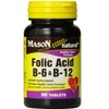 Mason Natural Folic Acid, B-6 & B-12 Tablets 90 ea