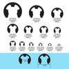 420 Pcs E-Clips, Circlips, External Retaining Ring E-Clips, Snap Opening