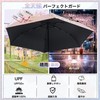 FUMITAKE Parasol Folding Umbrella, 100% UV Protection, Full Light Blocking,
