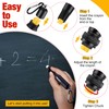 Hiboom 2 Pack Heavy Duty Crayon Holder with Spring D