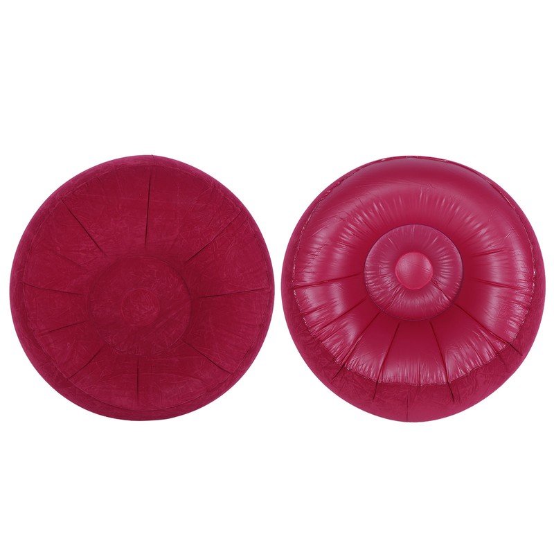 Outdoor Foldable Inflatable Flocked Single Sofa Chair for Living Room