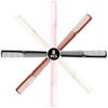Feewala Combs Set, Classic Hair Comb, Fine and Wide Teeth,