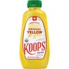 Koops' Organic Yellow Mustard, 12 oz. Bottle, 4 Pack
