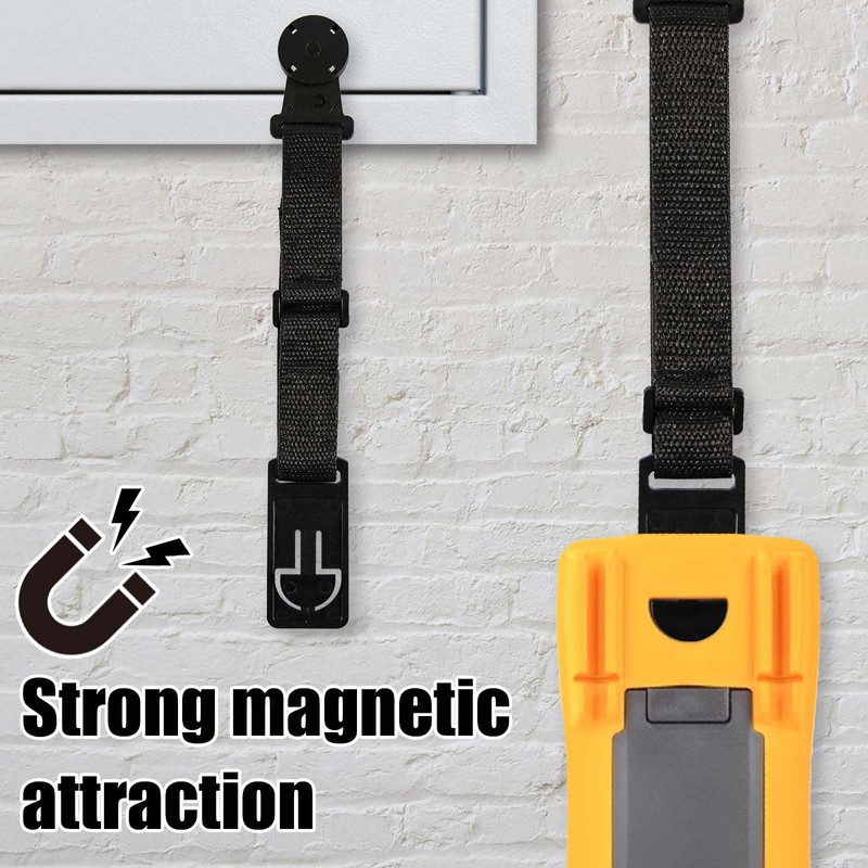 Multimeter Magnetic Hanging Strap, Adjustable Multimeter Magnet Holder Multimeter Magnetic