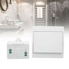 Wireless Light Switch Waterproof Self Powered Remote Controller Wireless Wall