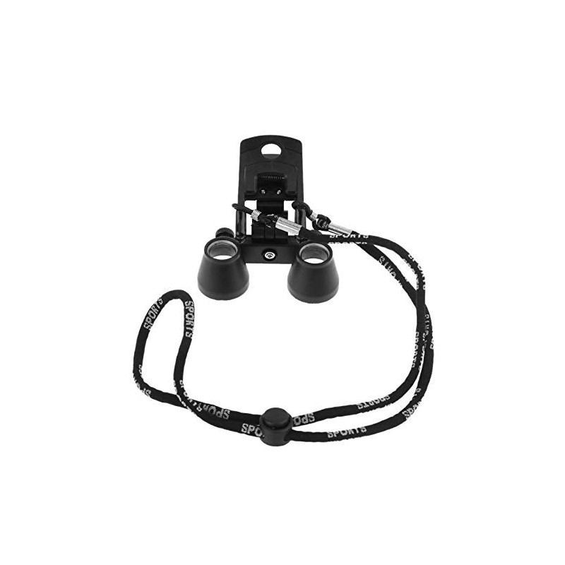 NSKI 3.5X420mm Binocular Plastic Clip Loupes DY-110 Lab Head Magnifier