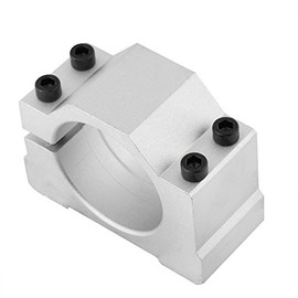 52/65mm Cast Aluminium Spindle Motor Mount Bracket Clamp for CNC Engraving Machine and 3D Printing(65MM)