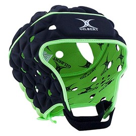 Gilbert Black Air Rugby Scrum Cap (X-Large)