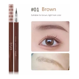 Biya Delineador Lápiz Cejas Plumón Fino Waterproof Microblading