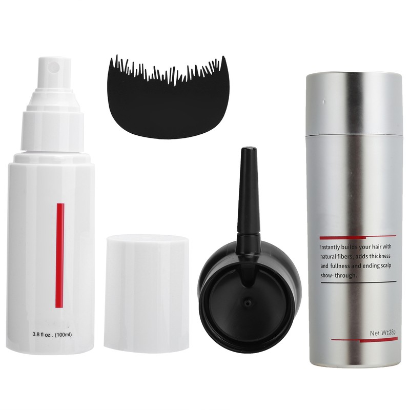 IMMETEE Hair Building Growth Fiber Kit Unisex Hair Thickener Denser