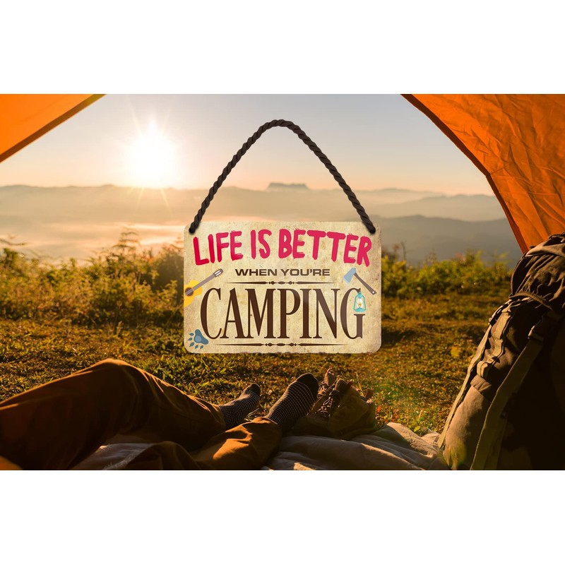 Life is Better When You Are Camping - Funny Camping